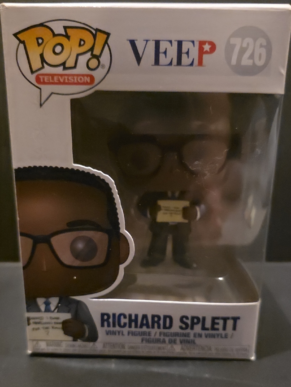 Funko Richard Splett Pop! Figure - Black, Blue, White